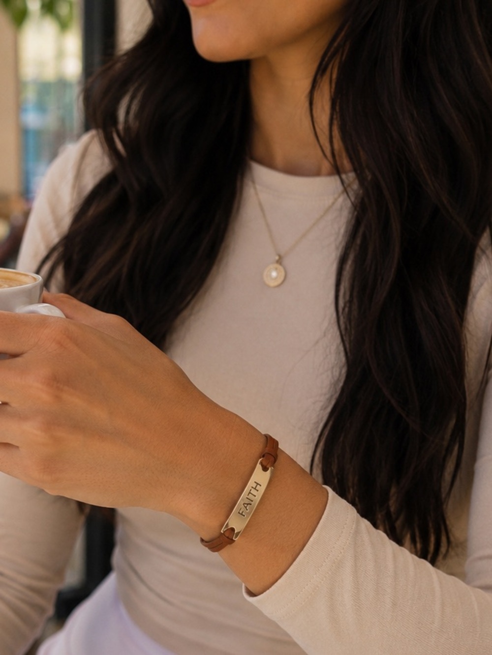 Rustic Faith bracelet